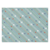 Nappe Tablette Motif d'avion rétro (Devant (Horizontal))