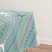 Nappe Tablette Motif d'avion rétro (In Situ)