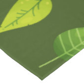 Nappe Tablette personnalisée verte feuille verte (Angle)