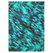 Nappe tachées de bleu à cyano, et taches rouges (Devant)