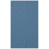 Nappe Taches dorées élégantes sur bleu de récompense (Devant)