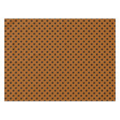 Nappe Taches pois marron et noir (Devant (Horizontal))