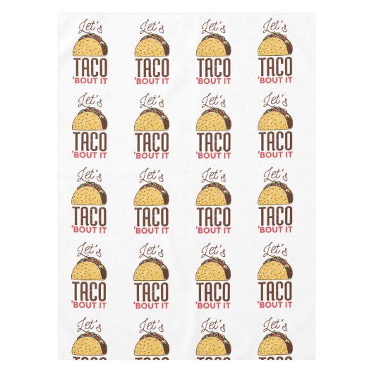 Nappe Taco à propos de ça (Devant)