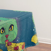Nappe Taco et Pizza Cosmic Space Cat (In Situ)