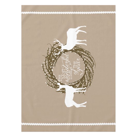Nappe Tan Deer Plus Merveilleux Temps Couverture De Serr (Devant)