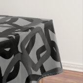 Nappe Tangle carré gris charbon noir (In Situ)