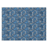 Nappe Tapa primitif hawaïen Warriian (Devant (Horizontal))