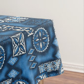 Nappe Tapa primitif hawaïen Warriian (In Situ)