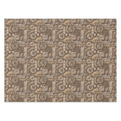 Nappe Tapa primitif hawaïen Warriian (Devant (Horizontal))