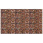 Nappe Tapis caucasien aux couleurs chaudes  (Devant (Horizontal))
