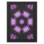 Nappe Tapis de table en grille Starburst violet – Art mo (Devant)