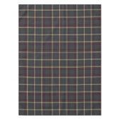 Nappe Tartan à carreaux gris et vert (Devant)