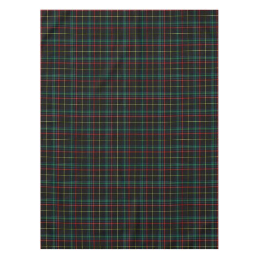 Nappe Tartan à carreaux noirs  (Devant)