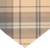 Nappe Tartan beige et Brown (Angle)