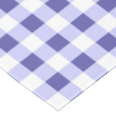 Nappe Tartan bleu lavande (Angle)