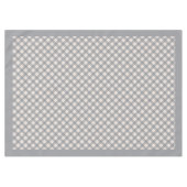 Nappe Tartan classique gris simple Plaid À damiers (Devant (Horizontal))