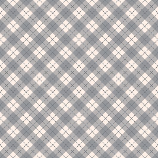 Nappe Tartan classique gris simple Plaid À damiers