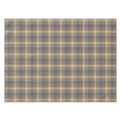 Nappe Tartan - couleurs Brown, bleues et sable (Devant (Horizontal))