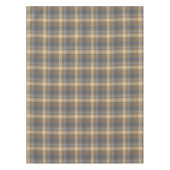 Nappe Tartan - couleurs Brown, bleues et sable (Devant)