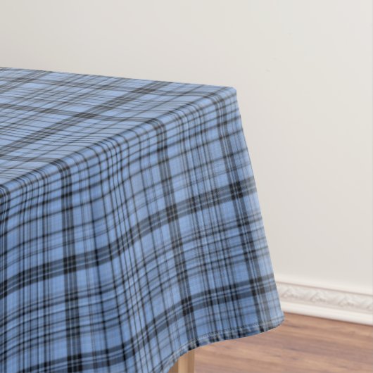 Nappe Tartan de bleu de bleuet (In Situ)