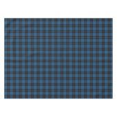 Nappe Tartan de chasse bleue du clan écossais Ramsay (Devant (Horizontal))