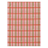 Nappe Tartan De Noël écossais Rouge Et Vert (Devant)