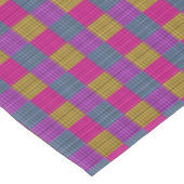 Nappe Tartan de prune de sucre, (Angle)