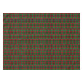 Nappe Tartan écossais Plaid rouge rectangle vert (Devant (Horizontal))