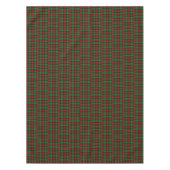 Nappe Tartan écossais Plaid rouge rectangle vert (Devant)