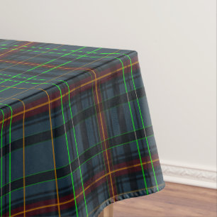 Nappe Tartan en bleu, orange, vert...