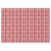 Nappe Tartan marron, rouge et rose (Devant (Horizontal))