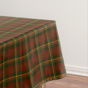 Nappe Tartan national canadien de feuille d'érable