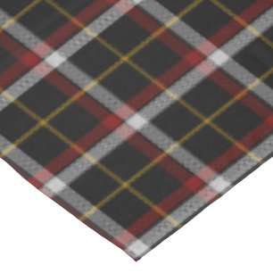 Nappe Tartan noir de clan