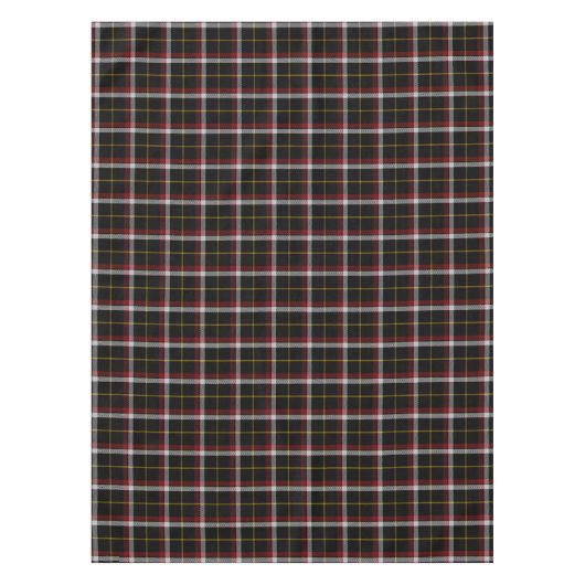 Nappe Tartan noir de clan (Devant)