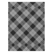 Nappe Tartan Noir Et Blanc (Devant)