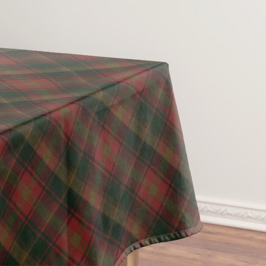 Nappe Tartan original de feuille d'érable canadienne (In Situ)