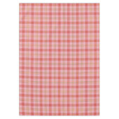 Nappe Tartan Plaid en rose, orange, Jaune, Noir (Devant)