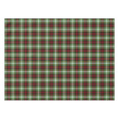 Nappe Tartan Plaid, Noël, Vert Rouge Blanc (Devant (Horizontal))