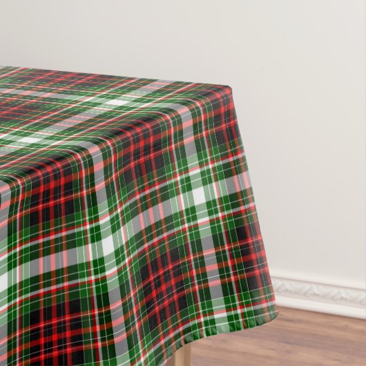 Nappe Tartan Plaid, Noël, Vert Rouge Blanc (In Situ)