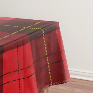 Nappe Tartan Plaid Rustique Clan Wallace À damiers