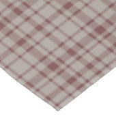 Nappe Tartan plat classique Motif-Brown & Taupe (Angle)