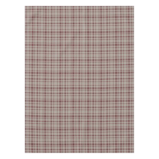 Nappe Tartan plat classique Motif-Brown & Taupe (Devant)