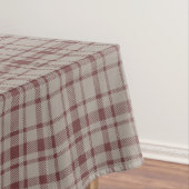 Nappe Tartan plat classique Motif-Brown & Taupe (In Situ)
