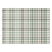 Nappe Tartan plat classique Motif-émeraude & crème (Devant (Horizontal))