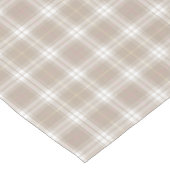 Nappe Tartan rose beige Motif Russe  (Angle)