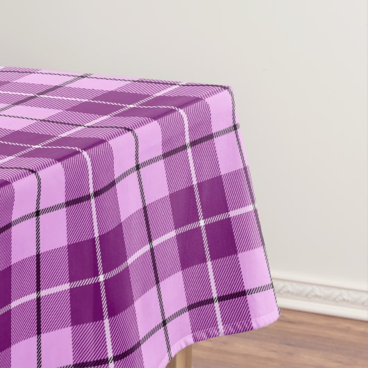 Nappe Tartan Rose Et Plum (In Situ)