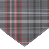 Nappe Tartan rouge et gris (Angle)