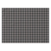 Nappe Tartan rouge noir gris de Moffat de clan écossais (Devant (Horizontal))