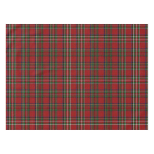 Nappe Tartan Royal Stewart Tartan en tissu de table (Devant (Horizontal))
