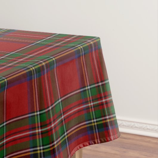 Nappe Tartan Royal Stewart Tartan en tissu de table (In Situ)